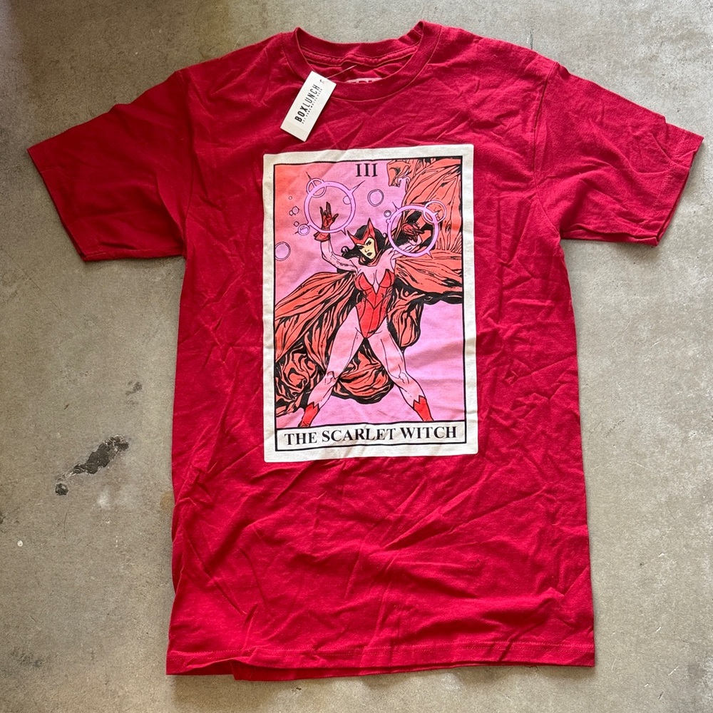 NWT Marvel Scarlet Witch Red T-Shirt